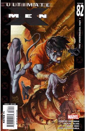 Ultimate X-Men 82 published by Marvel with cover art by Yanick Paquette