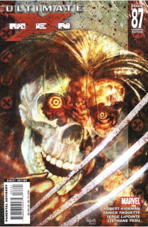 Ultimate X-Men 87A published by Marvel with cover art by Yanick Paquette
