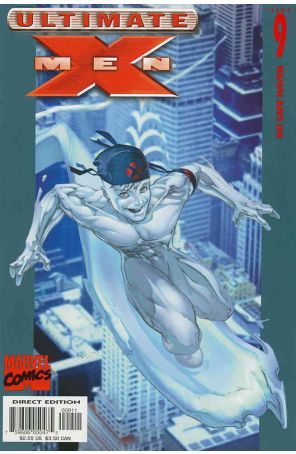 Ultimate X-Men 9 published by Marvel with cover art by Tom Raney