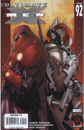 Ultimate X-Men 92 published by Marvel with cover art by Salvador Larroca