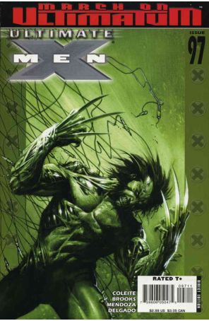 Ultimate X-Men 97 published by Marvel with cover art by Gabriele Dell’Otto