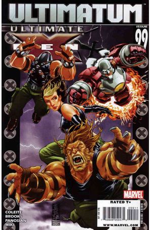 Ultimate X-Men 99 published by Marvel with cover art by Mark Brooks