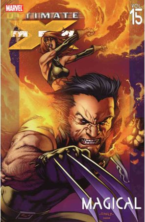 Ultimate X-Men TPB 15 published by Marvel with cover art by Tom Raney