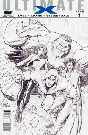 Ultimate X 1 (3rd) published by Marvel with cover art by Arthur Adams