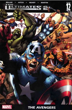 Ultimates 2 12 published by Marvel with cover art by Bryan Hitch