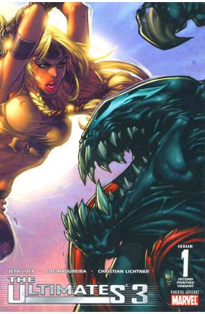 Ultimates 3 1 (2nd) published by Marvel with cover art by Joe Madureira