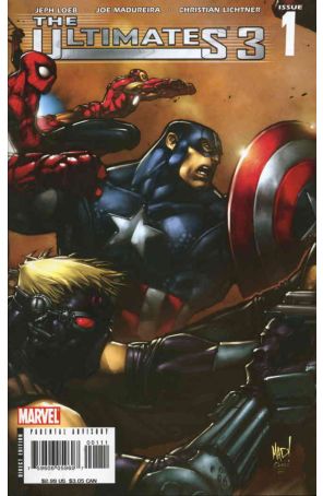 Ultimates 3 1A published by Marvel with cover art by Joe Madureira