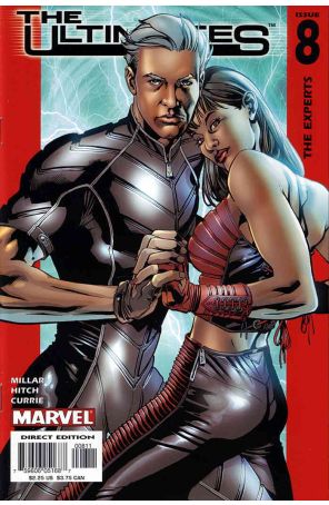The Ultimates 8 published by Marvel with cover art by Bryan Hitch