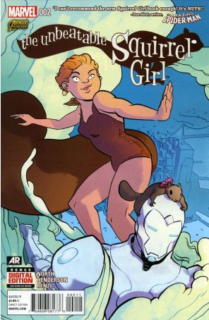 The Unbeatable Squirrel Girl 2 published by Marvel with cover art by Erica Henderson