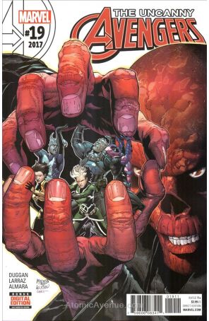 Uncanny Avengers (3rd Series) 19 published by Marvel with cover art by Steve Mcniven