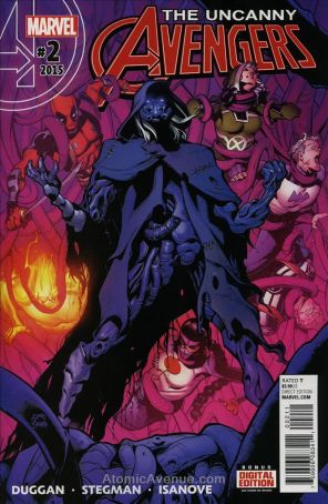 Uncanny Avengers (3rd Series) 2 published by Marvel with cover art by Ryan Stegman