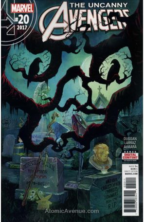 Uncanny Avengers (3rd Series) 20 published by Marvel with cover art by Steve McNiven