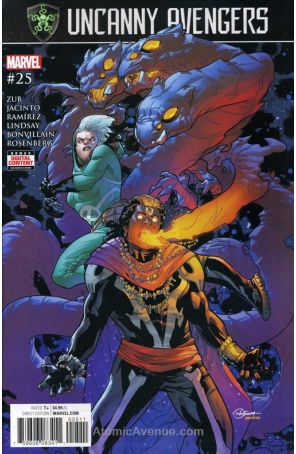 Uncanny Avengers (3rd Series) 25 published by Marvel with cover art by R.B. Silva