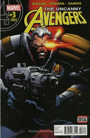 Uncanny Avengers (3rd Series) 3 published by Marvel with cover art by Ryan Stegman