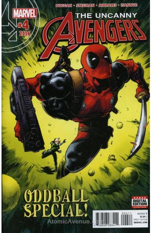 Uncanny Avengers (3rd Series) 4 published by Marvel with cover art by Ryan Stegman