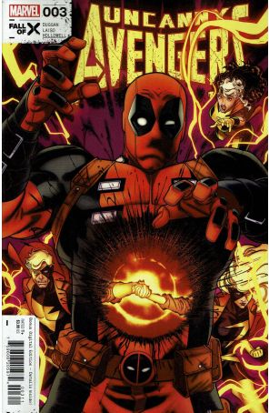 Uncanny Avengers (4th Series) 3 published by Marvel with cover art by Javier Garrón