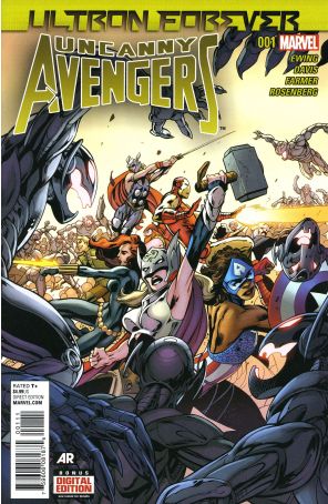 Uncanny Avengers: Ultron Forever 1 published by Marvel with cover art by Alan Davis