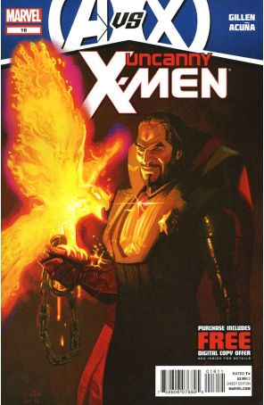 Uncanny X-Men (2nd Series) 16 published by Marvel with cover art by Daniel Acuña