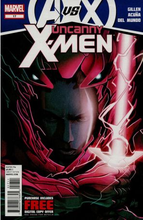 Uncanny X-Men (2nd Series) 17 published by Marvel with cover art by Mike Del Mundo