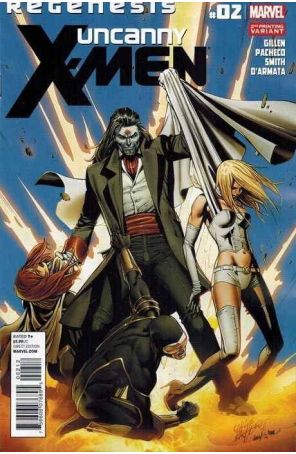 Uncanny X-Men (2nd Series) 2 (2nd) published by Marvel with cover art by Carlos Pacheco