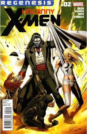 Uncanny X-Men (2nd Series) 2 published by Marvel with cover art by Carlos Pacheco