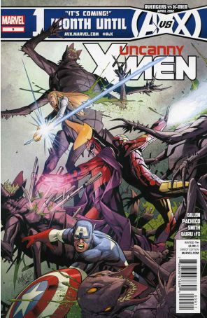 Uncanny X-Men (2nd Series) 9 published by Marvel with cover art by Carlos Pacheco