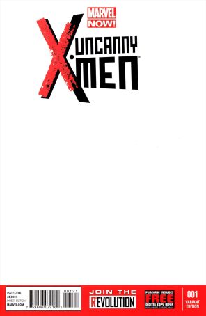 Uncanny X-Men (3rd Series) 1 (Blank) published by Marvel
