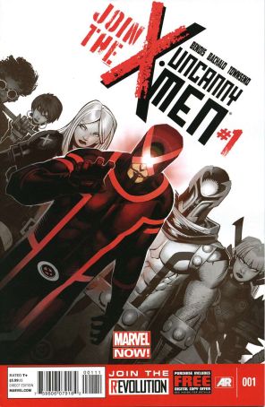 Uncanny X-Men (3rd Series) 1 published by Marvel with cover art by Chris Bachalo