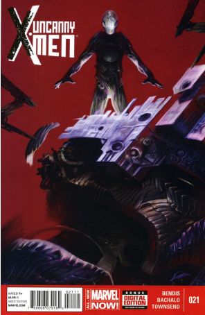 Uncanny X-Men (3rd Series) 21 published by Marvel with cover art by Chris Bachalo
