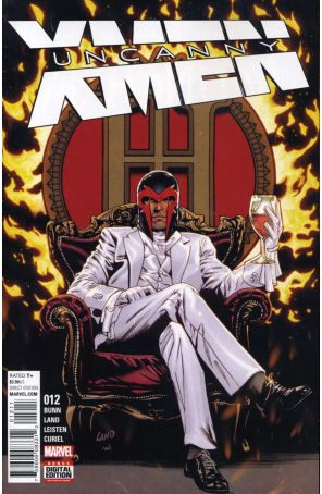 Uncanny X-Men (4th Series) 12 published by Marvel with cover art by Greg Land