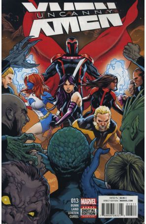 Uncanny X-Men (4th Series) 13 published by Marvel with cover art by Greg Land