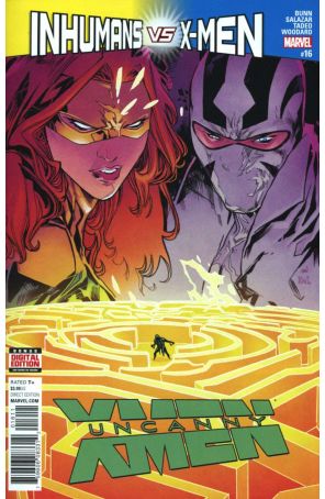 Uncanny X-Men (4th Series) 16 published by Marvel with cover art by Greg Land