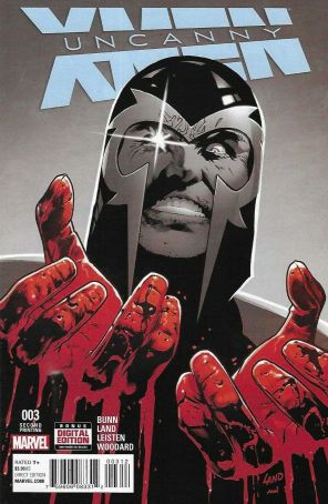 Uncanny X-Men (4th Series) 3 (2nd) published by Marvel with cover art by Greg Land