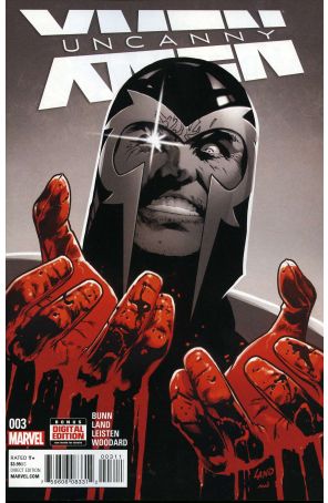 Uncanny X-Men (4th Series) 3 published by Marvel with cover art by Greg Land