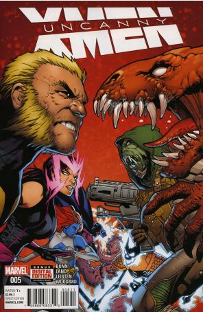 Uncanny X-Men (4th Series) 5 published by Marvel with cover art by Greg Land
