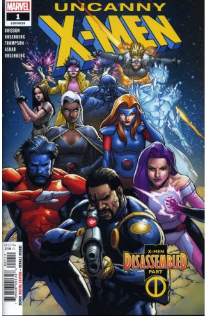 Uncanny X-Men (5th Series) 1 published by Marvel with cover art by Leinil Francis Yu