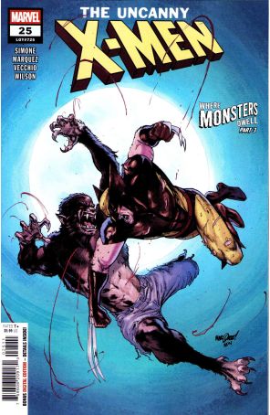 Uncanny X-Men (6th Series) 25 published by Marvel with cover art by David Marquez