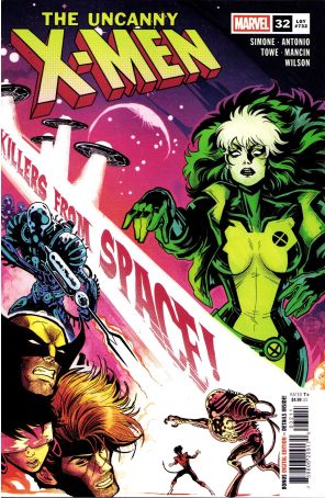 Uncanny X-Men (6th Series) 32 published by Marvel with cover art by Luciano Vecchio