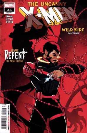 Uncanny X-Men (6th Series) 35 published by Marvel with cover art by Luciano Vecchio