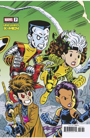 Uncanny X-Men (6th Series) 7B published by Marvel with cover art by Chris Giarrusso