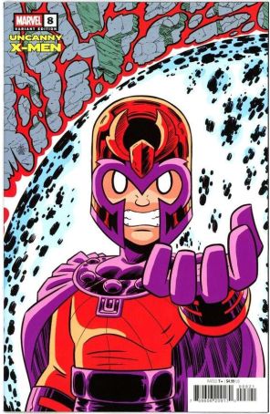 Uncanny X-Men (6th Series) 8A published by Marvel with cover art by Chris Giarrusso