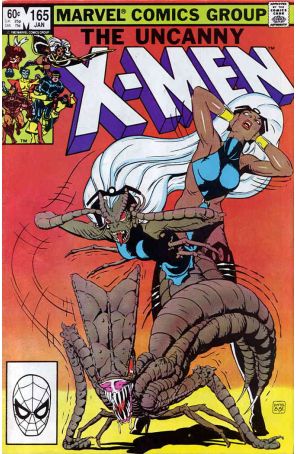 The Uncanny X-Men 165 published by Marvel with cover art by Paul Smith