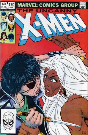 The Uncanny X-Men 170 published by Marvel with cover art by Paul Smith