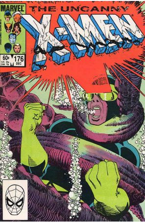 The Uncanny X-Men 176 published by Marvel with cover art by John Romita Jr.