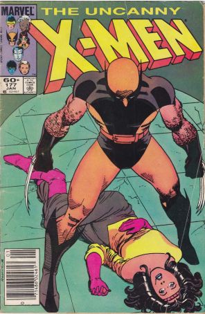 The Uncanny X-Men 177 (Newsstand) published by Marvel with cover art by John Romita Jr.