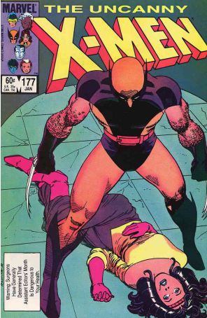 The Uncanny X-Men 177 published by Marvel with cover art by John Romita Jr.