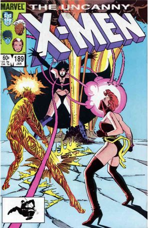 The Uncanny X-Men 189 published by Marvel with cover art by John Romita Jr.