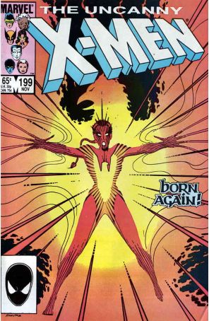The Uncanny X-Men 199 published by Marvel with cover art by John Romita Jr.