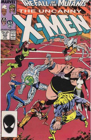 The Uncanny X-Men 225 published by Marvel with cover art by Marc Silvestri