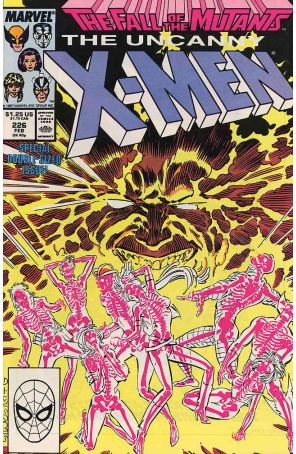 The Uncanny X-Men 226 published by Marvel with cover art by Marc Silvestri